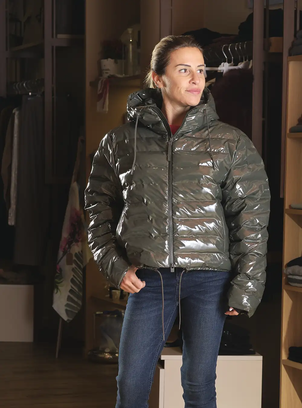 Lohja Short Puffer Jacket - Rains
