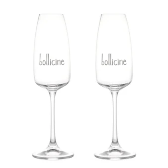 Set 2 Flute BOLLICINE 29cl - Simple Day