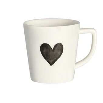 Set 2 Tazzine Espresso CUORE GRIGIO - Simple Day