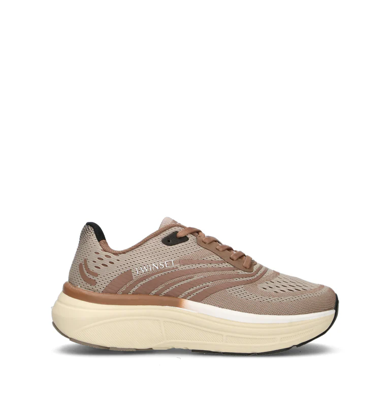 Sneakers Running in Pelle - Twinset