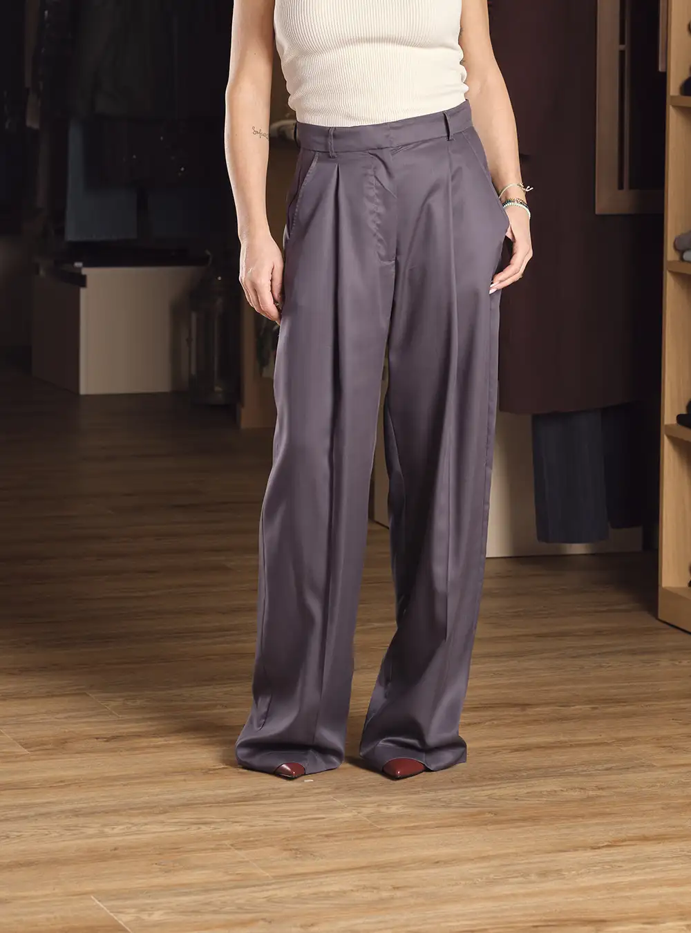 Pantalone Over con Pieghe - Niù