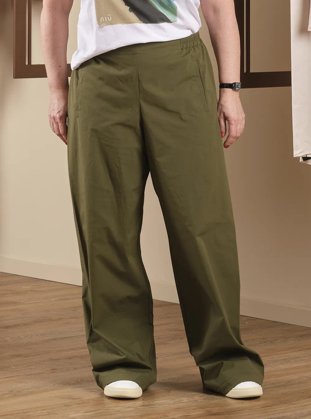 Pantalone Bojan Cotone Stretch - Niù