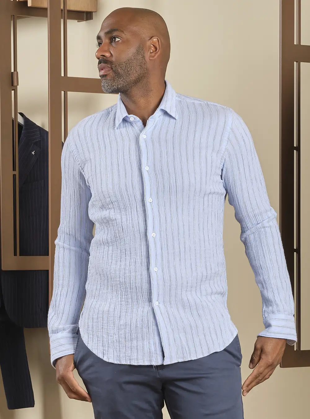 Camicia Bastoncino Bicolor - Delsiena