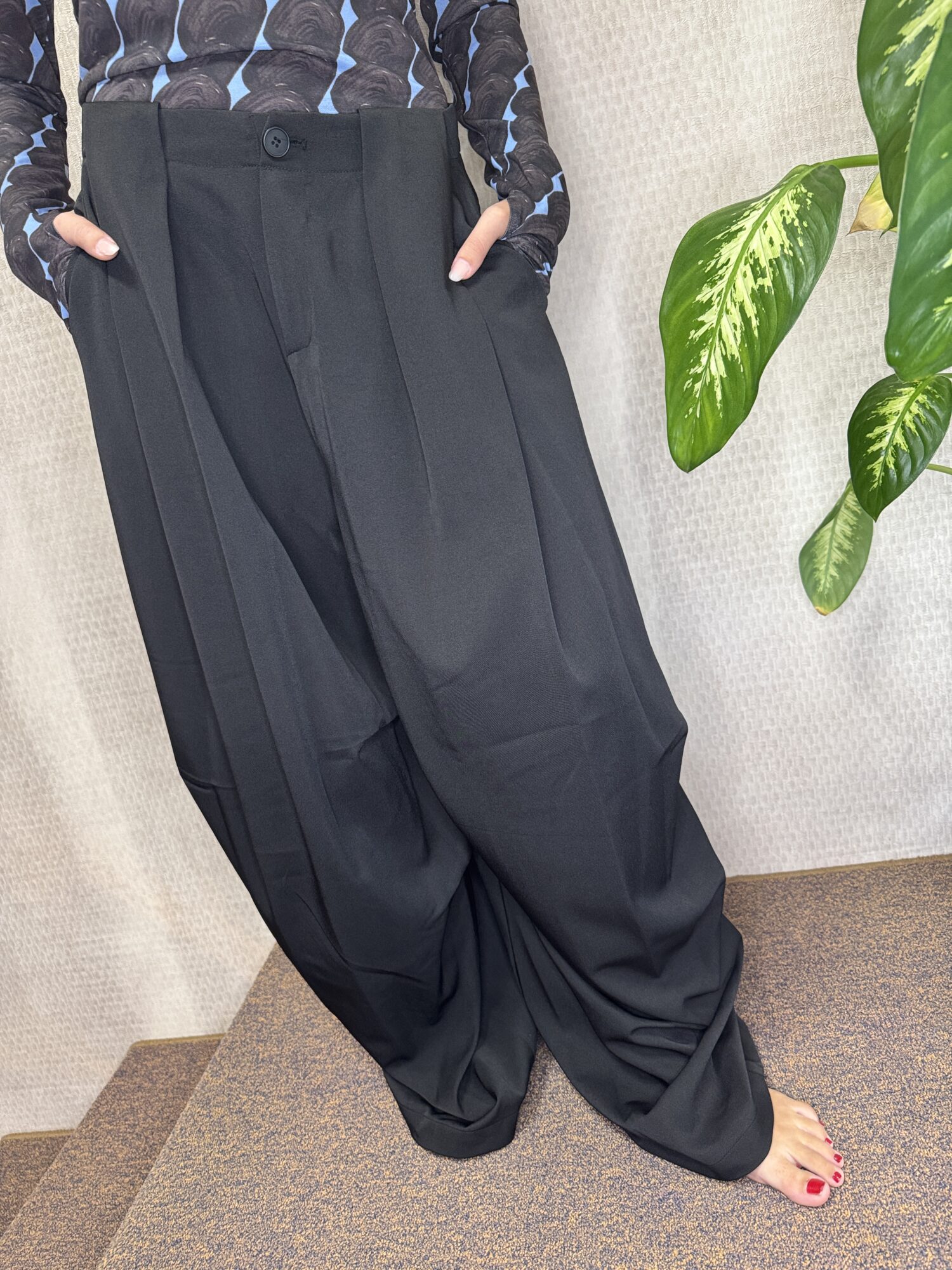 Ring Stretch Trouser - Anonyme