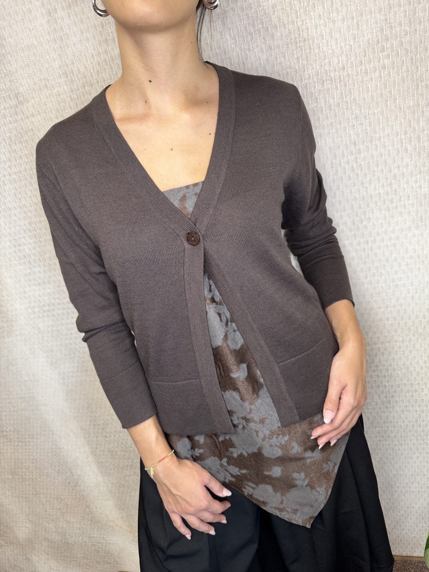 Bamboo Cardigan Knit - Anonyme