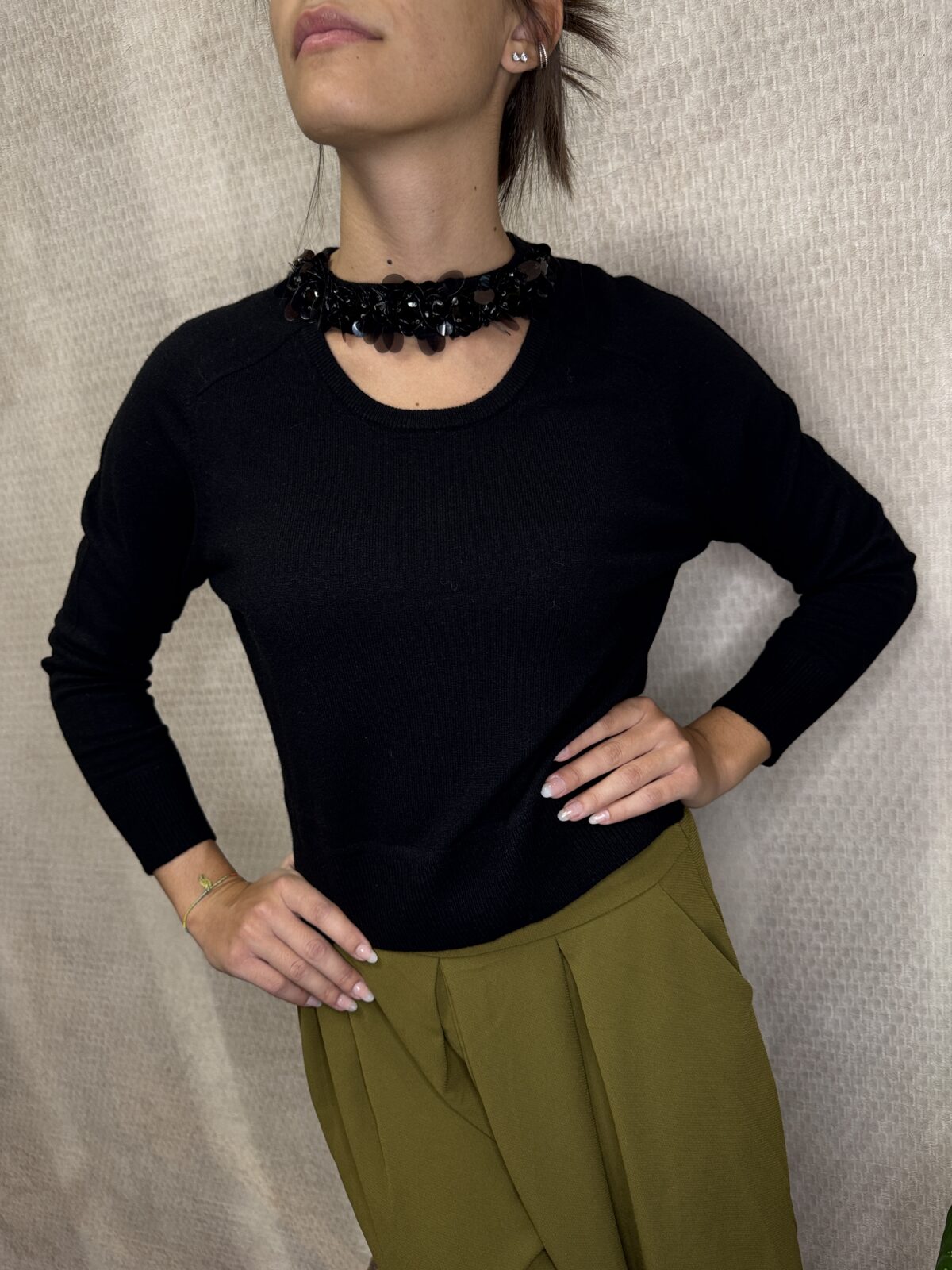 Maglia MUSICA con Ricamo- Nenette