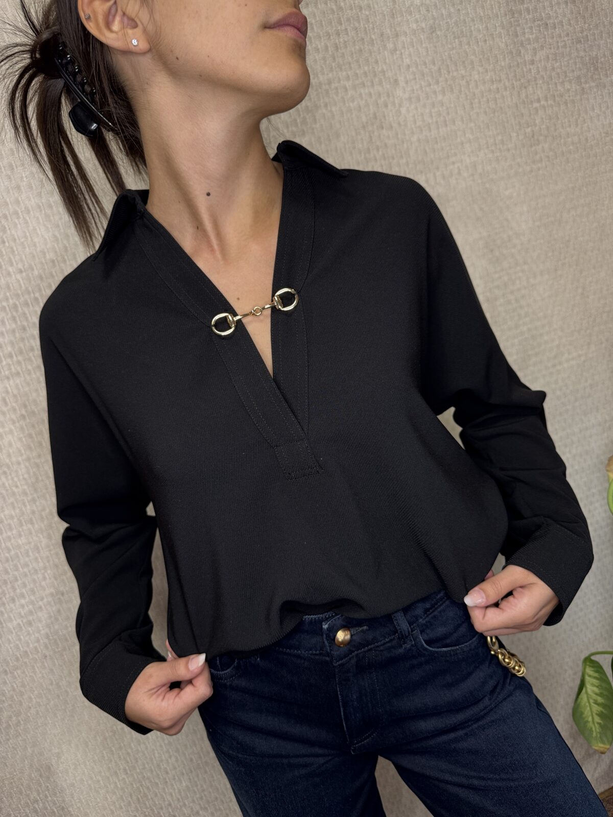 Blusa FOXI con Morsetto - Nenette