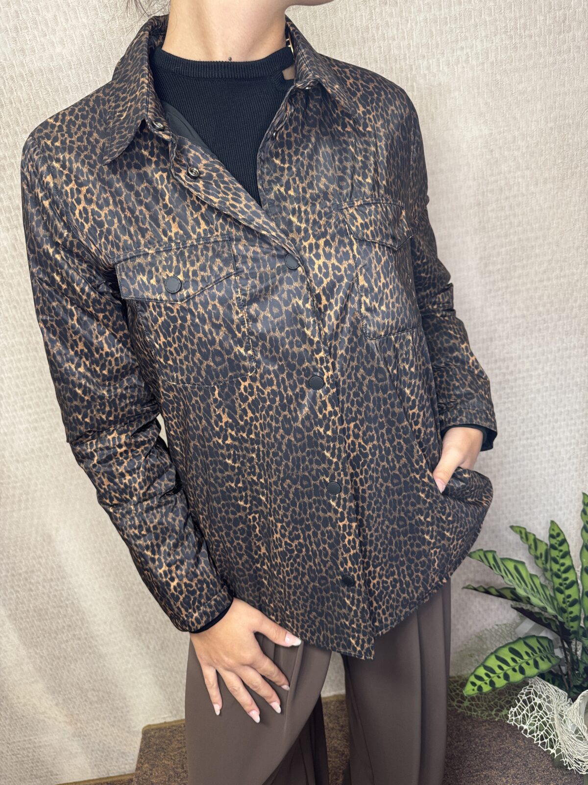 Giacca Camicia Imbottita ALMA - Puzzle Goose